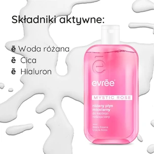 Evree Mystic Rose, мицеллярный лосьон с розой, 330 мл