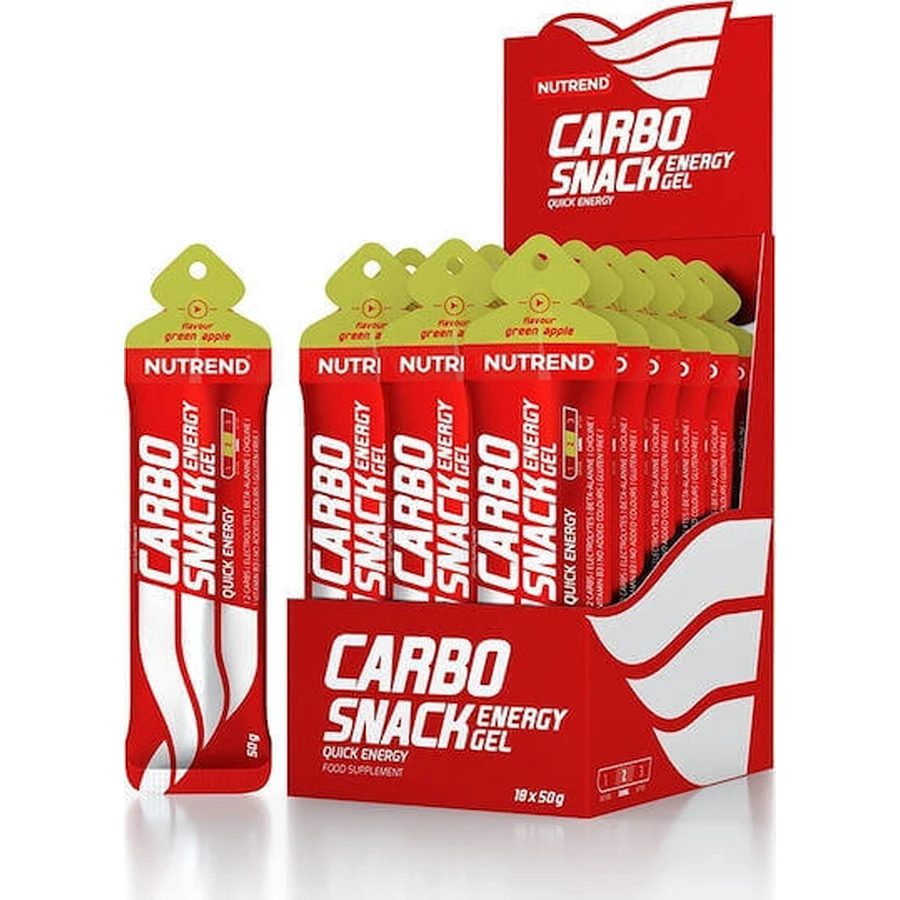Nutrend Carbo Snack Енергетичний гель Carbo Snack Зелене яблуко 50гр: ціни та характеристики