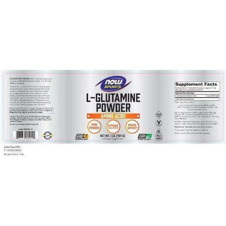 Now Foods L-Глютамин 454гр неароматизированный: цены и характеристики