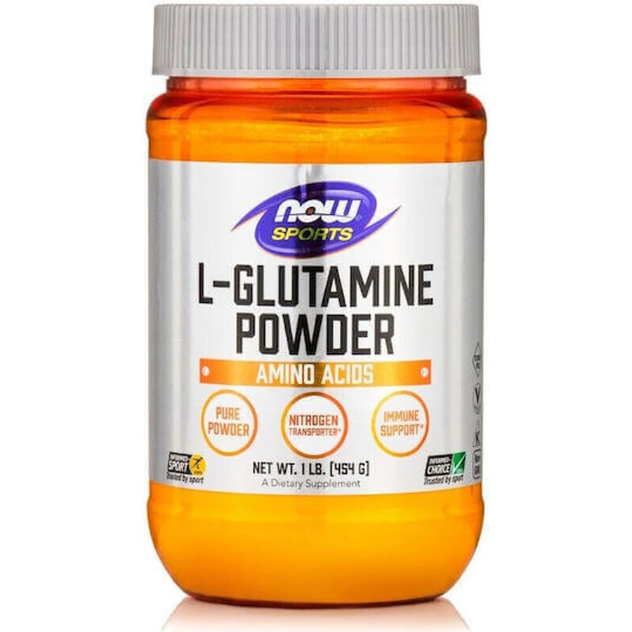 Now Foods L-Глютамин 454гр неароматизированный: цены и характеристики