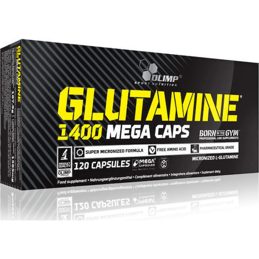 Olimp Sport Nutrition Glutamine Mega Caps 1400mg 120 капсул без смаку: ціни та характеристики
