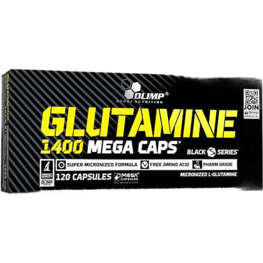 Olimp Sport Nutrition Glutamine Mega Caps 1400mg 120 капсул без смаку: ціни та характеристики