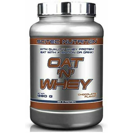 Scitec Nutrition Oat 'N' Whey Сироватковий протеїн зі смаком шоколаду 1,38 кг: ціни та характеристики