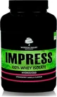 Wisdom Valley Impress 100% сироватковий ізолят 2кг Сироватковий протеїн зі смаком полуниці та ванілі 2кг