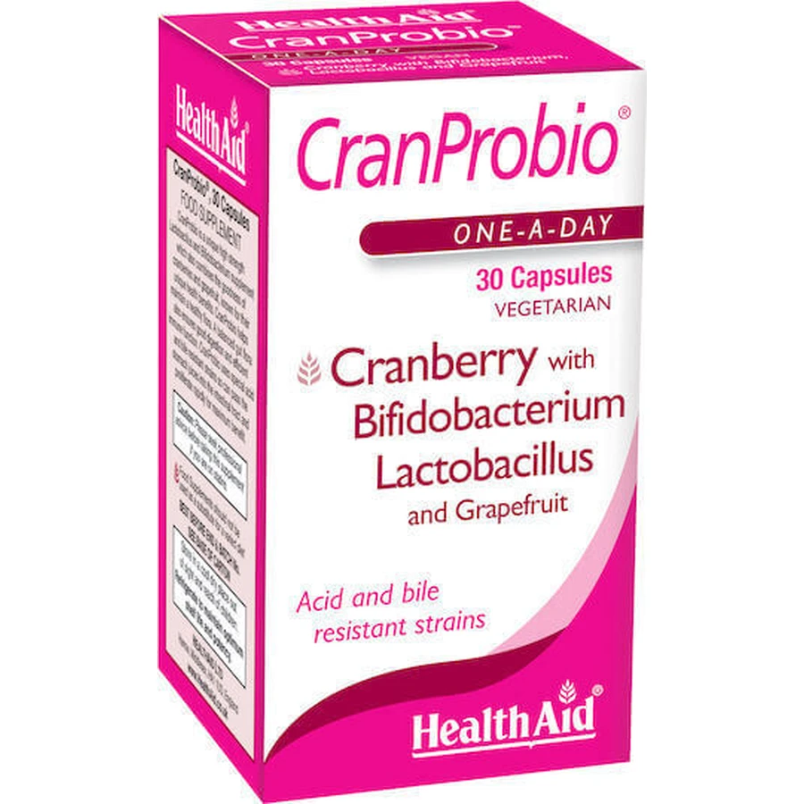 Пробиотик Health Aid CranProbio 30 капс: цены и характеристики