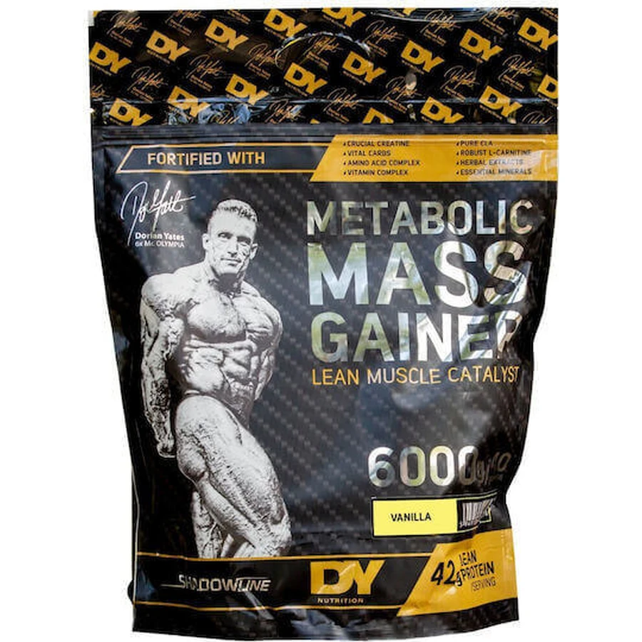 Dorian Yates Metabolic Mass Gainer с креатином и миндальным вкусом 6 кг: цены и характеристики