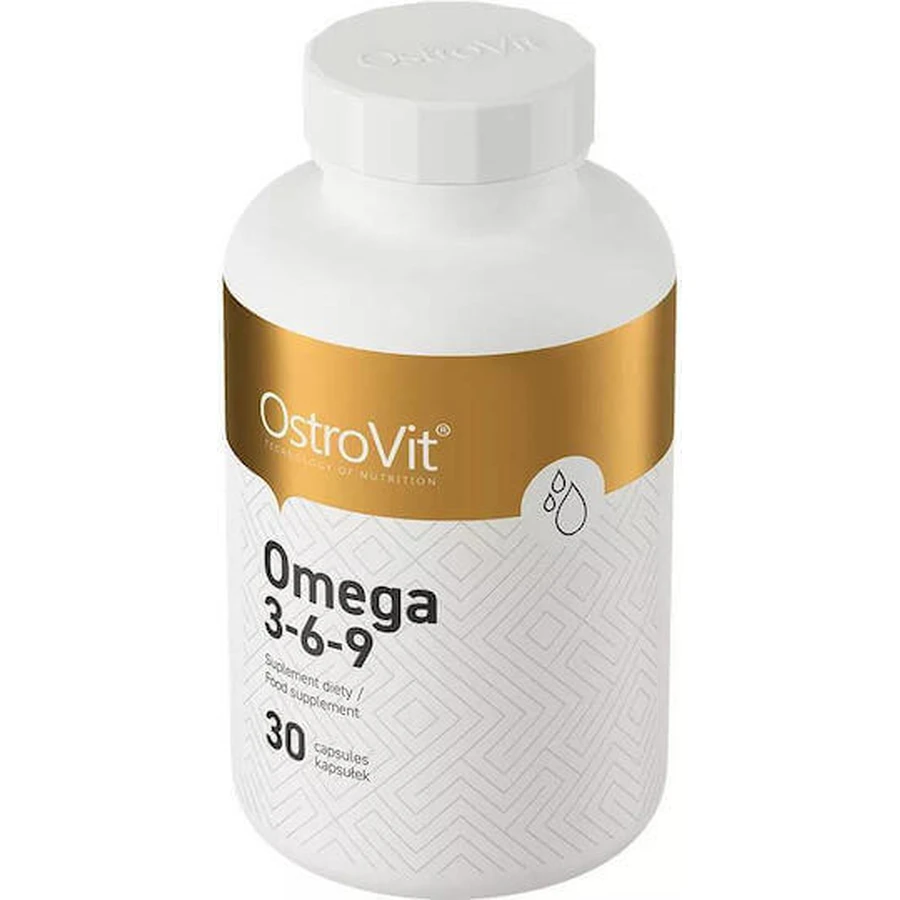 OstroVit Омега 3-6-9 30 капсул Без смаку: ціни та характеристики