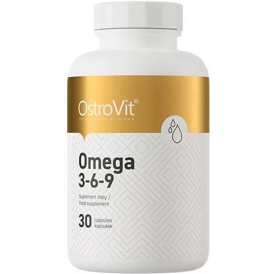 OstroVit Омега 3-6-9 30 капсул Без смаку: ціни та характеристики