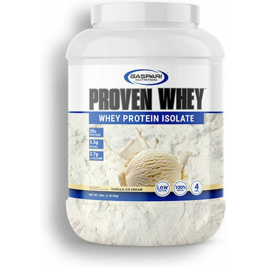 Gaspari Proven Whey Сывороточный протеин со вкусом ванильного мороженого 1,814 кг: цены и характеристики