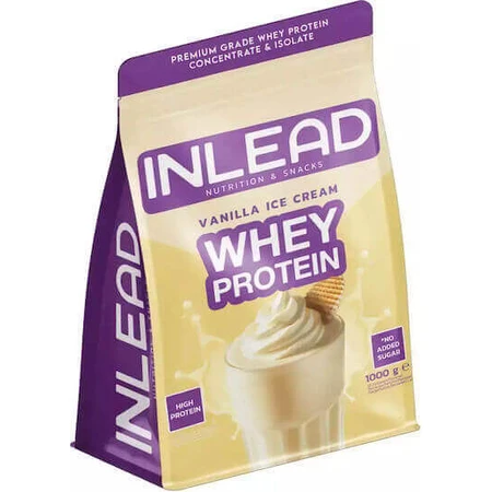 Inlead Nutrition Сывороточный протеин Сывороточный протеин со вкусом ванильного мороженого 1 кг: цены и характеристики