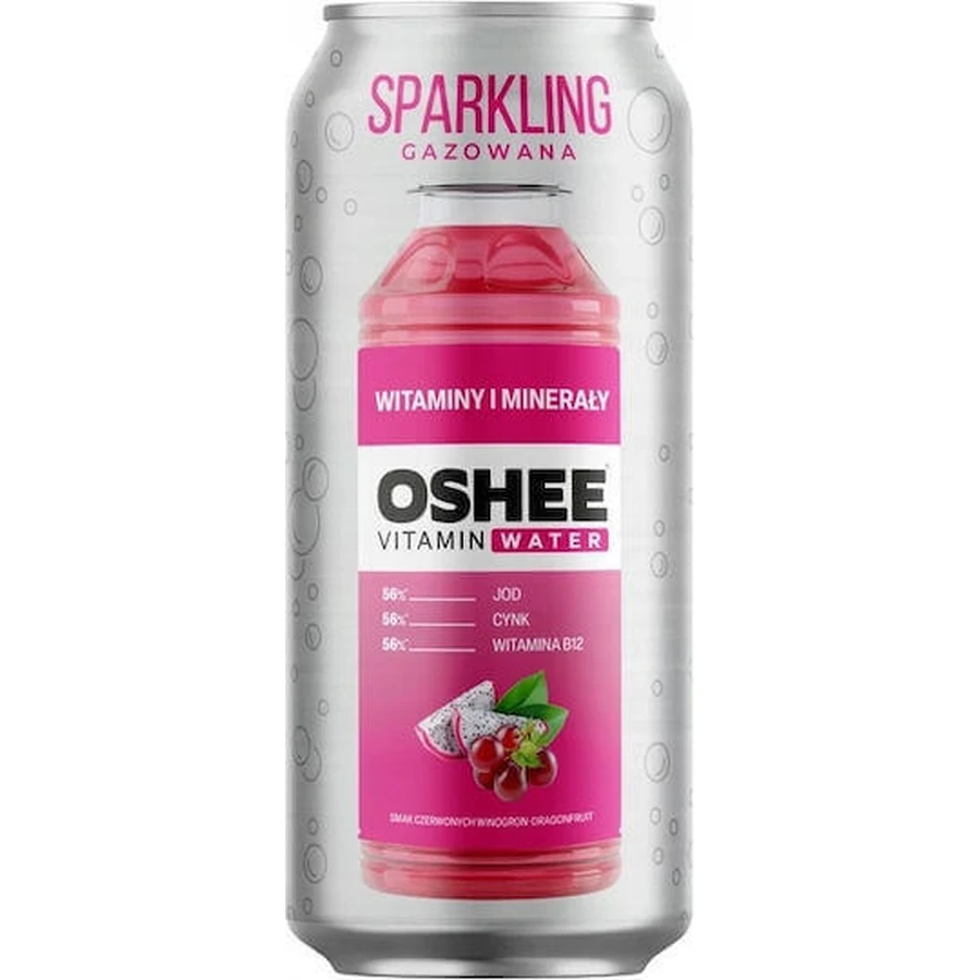 Oshee Витаминная вода Mineral Dragon Fruit & Red Grapes 500 мл: цены и характеристики