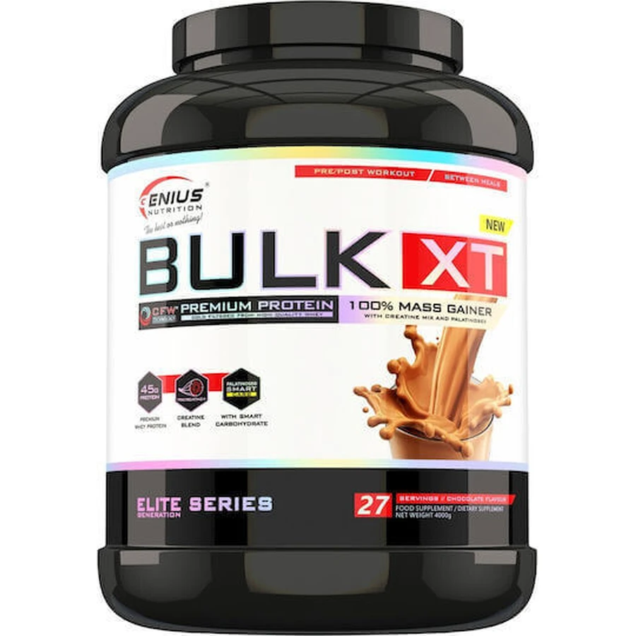 Genius Nutrition Bulk-xt 4000 Grams Chocolate: цены и характеристики