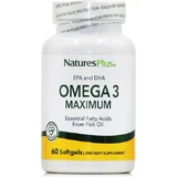 Nature's Plus Омега 3 Максимальна риб'ячий жир 60 м'яких гелів