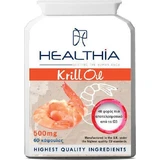 Healthia Omega 3 Krill Oil 500mg 60 caps Unflavoured