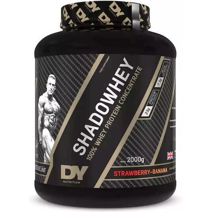 Сироватковий протеїн Dorian Yates Shadowhey зі смаком полуниці та банану 2 кг: ціни та характеристики