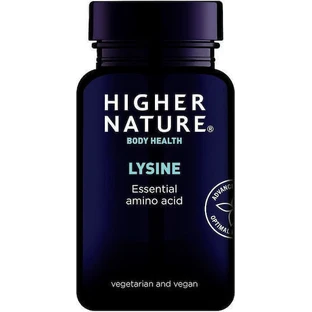 Higher Nature Lysine 500mg 90 Tablets Natural - Натуральный