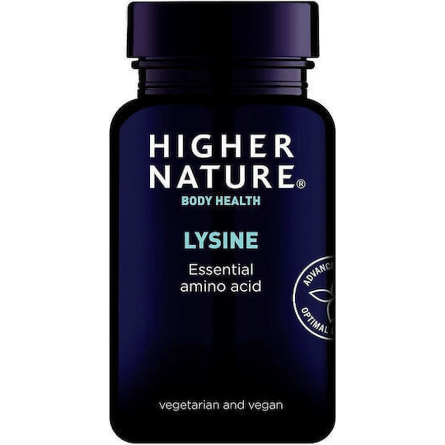 Higher Nature Lysine 500mg 90 Tablets Natural - Натуральный: цены и характеристики