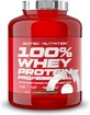 Scitec Nutrition 100% Whey Профессиональный сывороточный протеин без глютена со вкусом белого шоколада с фисташками 2,35 кг