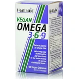 Health Aid Vegan Omega 3 6 9 Suitable for Children 60 растительных капсул без ароматизаторов
