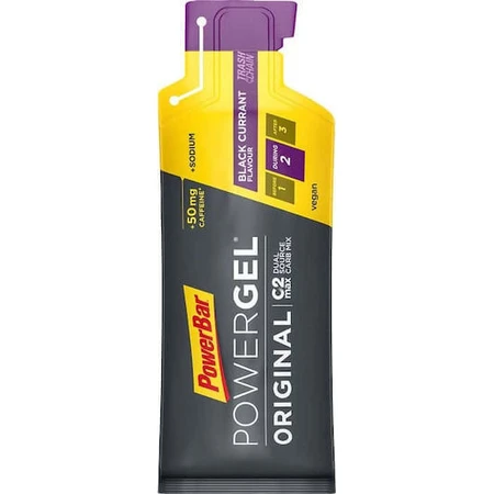 PowerBar PowerGel Original Blackcurrant 41гр: цены и характеристики