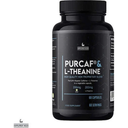Supplement Needs Purcaf & L-theanine 200mg 60 Capsules: цены и характеристики