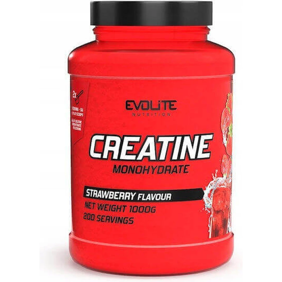 Evolite Creatine Monohydrate полуниця 1000гр: ціни та характеристики