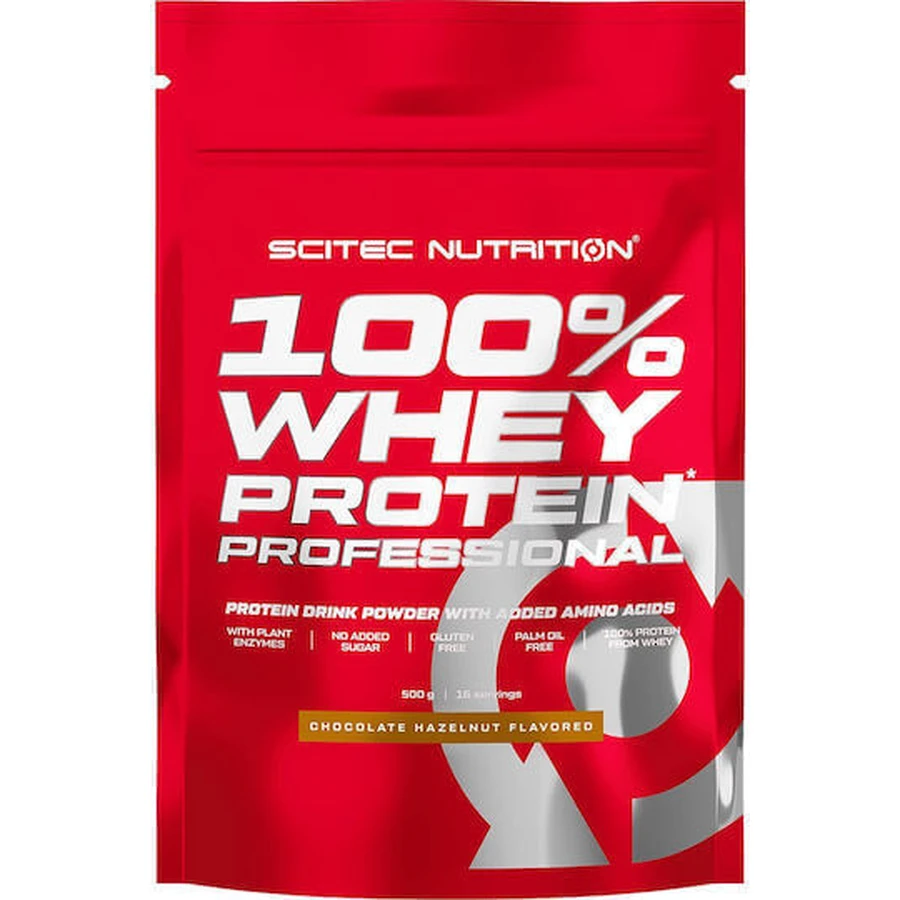 Scitec Nutrition 100% Whey Профессиональный сывороточный протеин без глютена со вкусом шоколада и фундука 1 кг: цены и характеристики