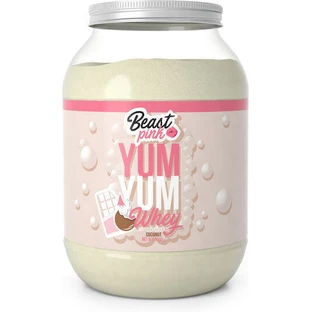 Beast Pink Pink Yum Yum Whey Сывороточный протеин со вкусом кокоса и белого шоколада 1 кг
