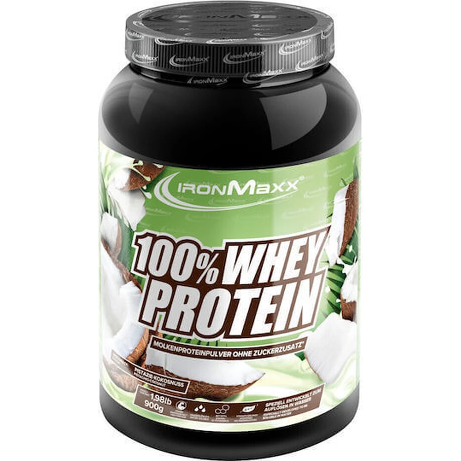 IronMaxx Сывороточный протеин со вкусом фисташки-кокоса 900гр: цены и характеристики