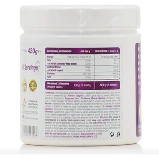 SCN Micro Glutamine 420гр Зеленое яблоко