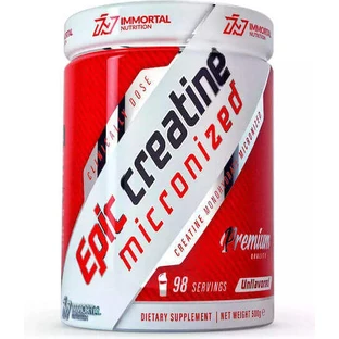 Immortal Nutrition Epic Epic Creatine 5000mg Неароматизований 500гр