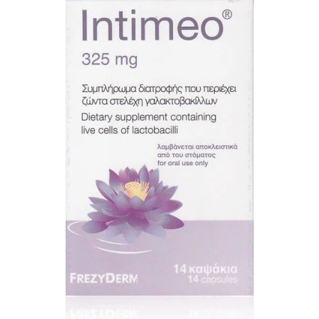 Frezyderm Intimeo Интимный пробиотик 325 мг 14 капс: цены и характеристики