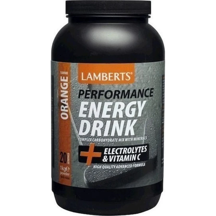 Lamberts Performance Energy Drink Електроліти та вітамін С апельсин 1000гр: ціни та характеристики