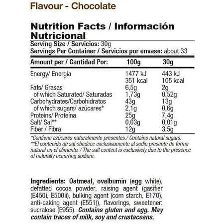 Quamtrax Nutrition Протеиновый блинчик со вкусом шоколада 1 кг: цены и характеристики