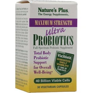 Nature's Plus Probiotics Ультра пробіотик 30 рослинних капсул