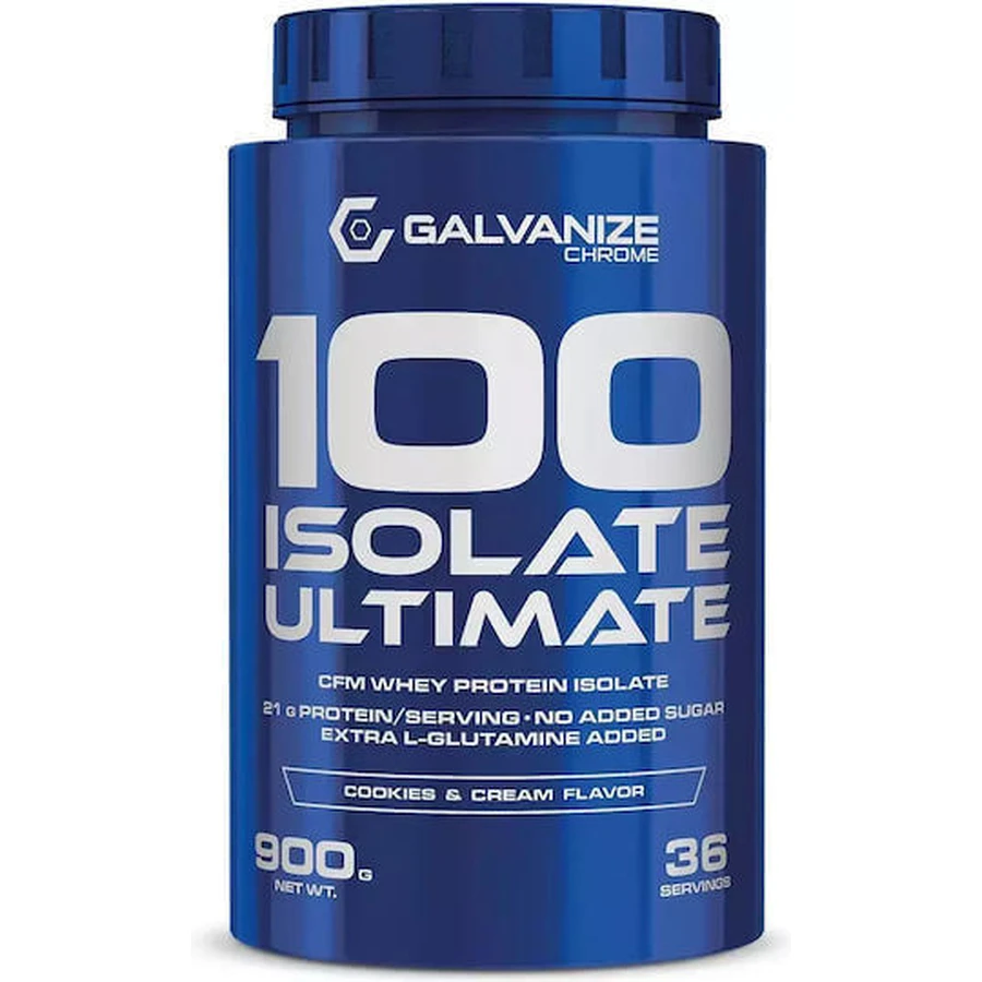 Galvanize Nutrition 100 Isolate Ізолят сироваткового протеїну зі смаком печива та вершків 900гр: ціни та характеристики