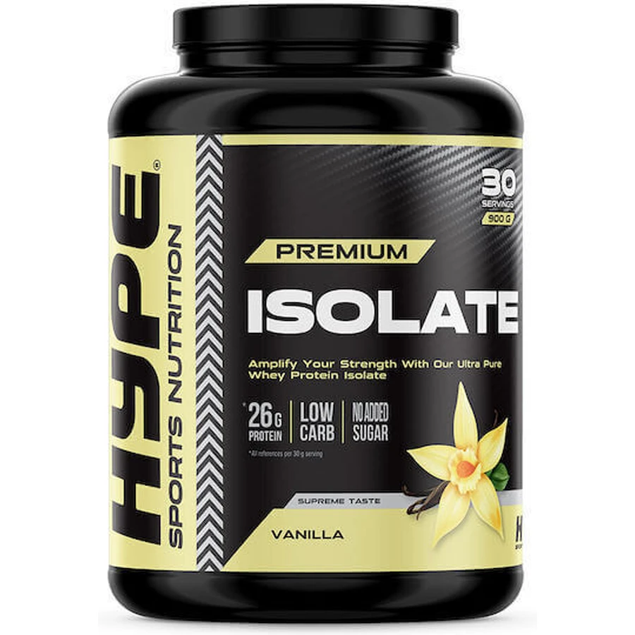 Hype Supplements Premium Isolate с ванильным вкусом 900 гр.: цены и характеристики