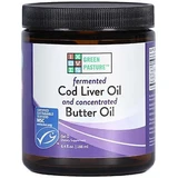 Green Pasture Cod Liver Oil Масло печени трески 180 мл Апельсин