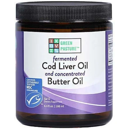 Green Pasture Cod Liver Oil Масло печени трески 180 мл Апельсин: цены и характеристики