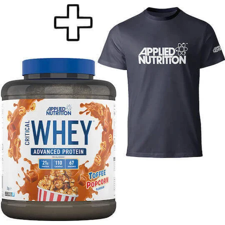 Applied Nutrition Critical Whey 2000г солоної карамелі та футболка Applied Nutrition M Customised Pack: ціни та характеристики