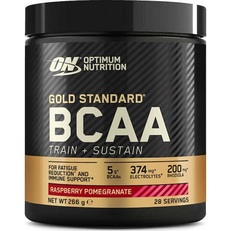 Optimum Nutrition Gold Standard BCAA 266gr Raspberry Pomegranate: ціни та характеристики