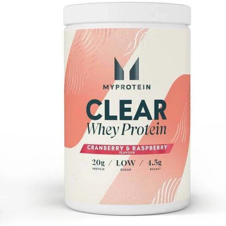 Myprotein Clear Whey Protein Сывороточный протеин со вкусом клюквы и малины 500 гр.: цены и характеристики