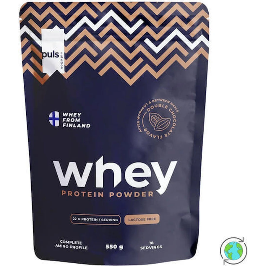 Puls Nutrition Сывороточный протеин Whey Whey Protein без лактозы со вкусом двойного шоколада 550гр: цены и характеристики