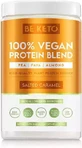 BeKeto Vegan Protein Pea Protein без глютена и лактозы со вкусом соленой карамели 500 гр.