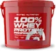 Scitec Nutrition 100% Whey Профессиональный сывороточный протеин без глютена со вкусом клубники и белого шоколада 5 кг