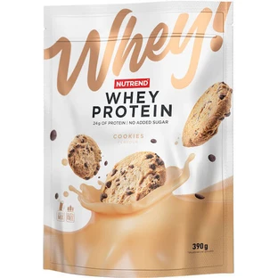 Nutrend Whey Protein Сироватковий протеїн без глютену з ароматизованим печивом 390гр