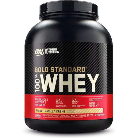 Optimum Nutrition Gold Standard 100% сывороточный протеин со вкусом французской ванили 2,27 кг: цены и характеристики