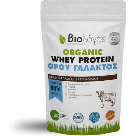 Viologos Organic Whey Protein 80% Органический сывороточный протеин без глютена 500 гр.: цены и характеристики