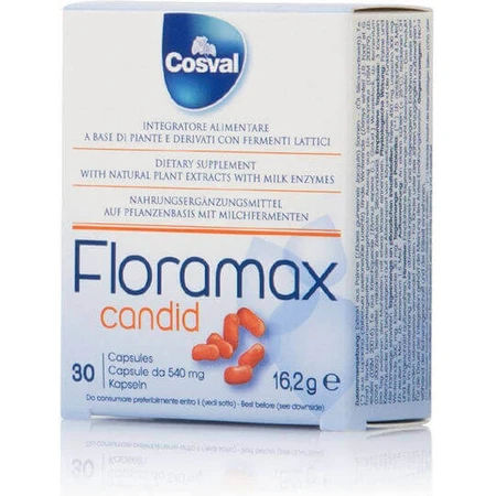 Cosval Floramax Candid Probiotic 30 капс: цены и характеристики