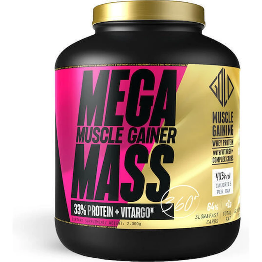 GoldTouch Nutrition Mega Mass без глютена со вкусом шоколада 2 кг: цены и характеристики